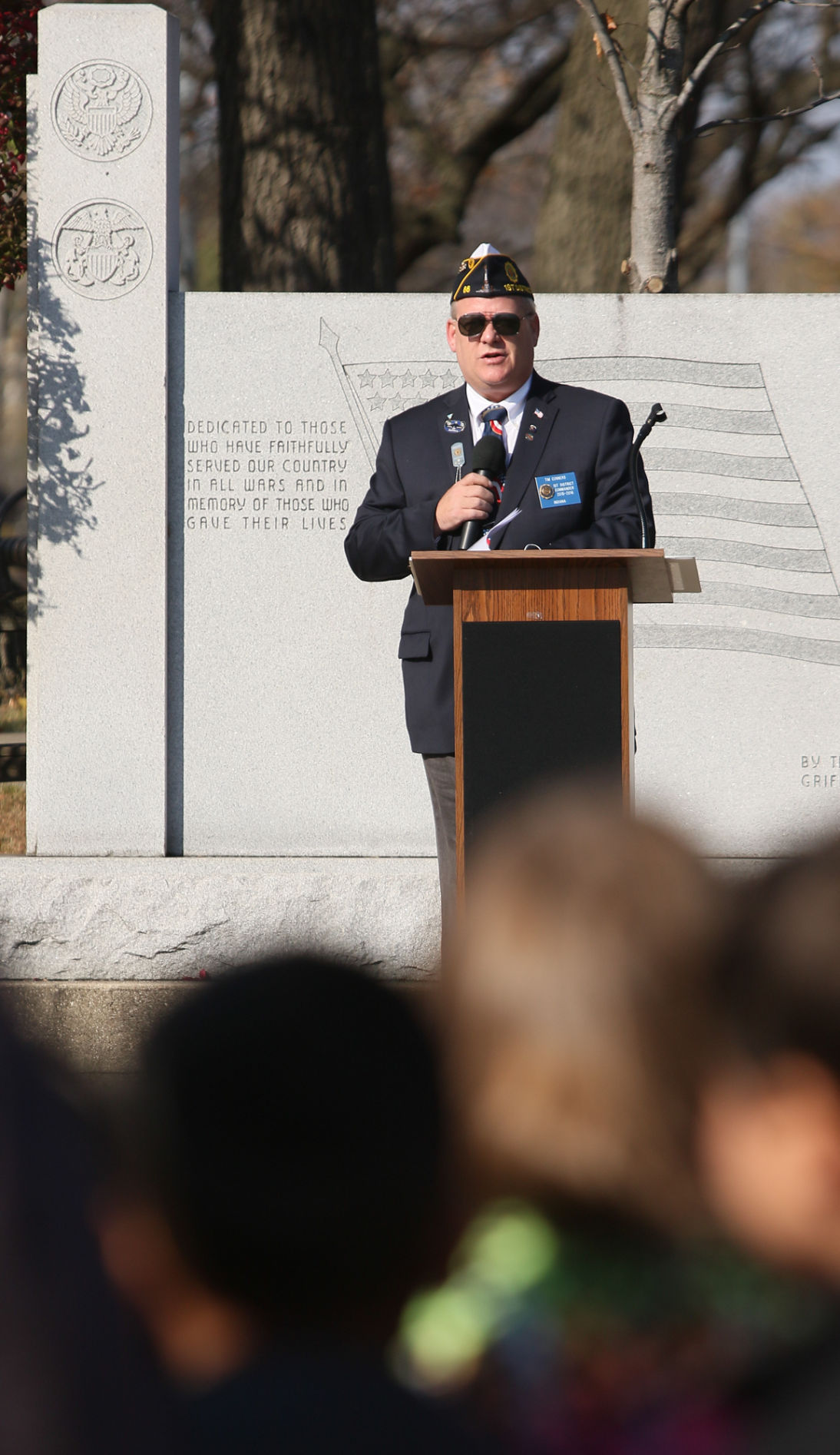 Griffith's Veterans Day service